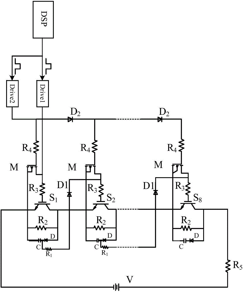 一種串聯(lián)IGBT驅(qū)動(dòng)電路的制造方法與工藝