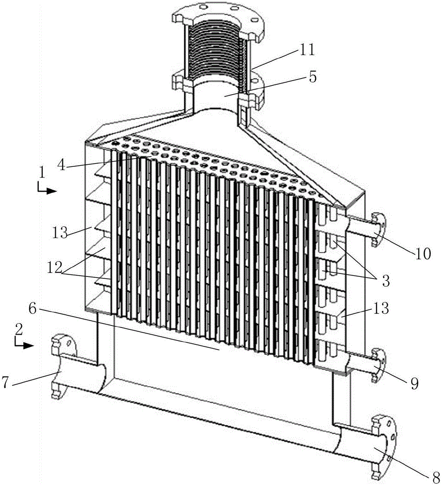 一種內(nèi)燃機(jī)尾氣熱交換器及內(nèi)燃機(jī)尾氣冷卻系統(tǒng)的制造方法與工藝