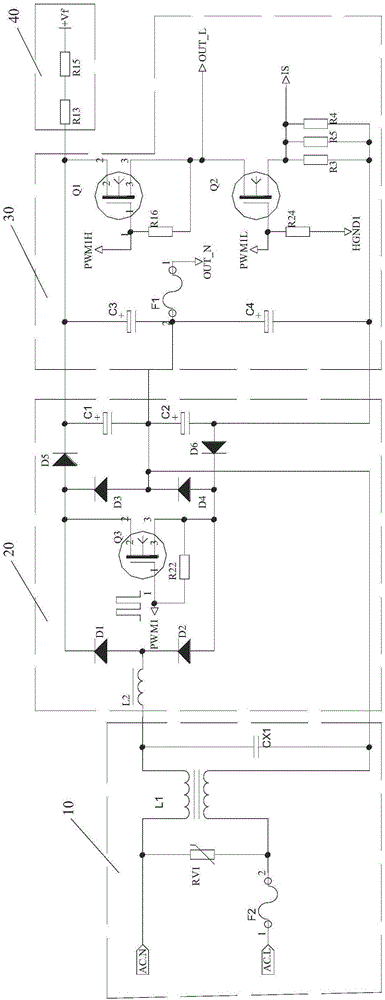 一種基于維也納PFC的智能型半橋修正波電壓轉(zhuǎn)換電路的制造方法與工藝