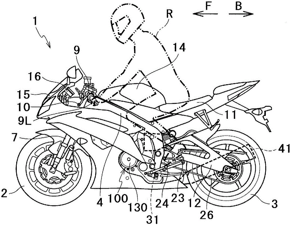 發(fā)動機(jī)單元和騎乘式車輛的制造方法與工藝