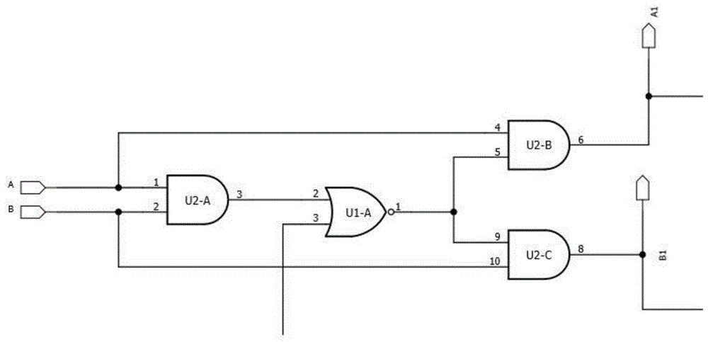 一種正反轉(zhuǎn)電機(jī)電路的安全保護(hù)電路的制造方法與工藝