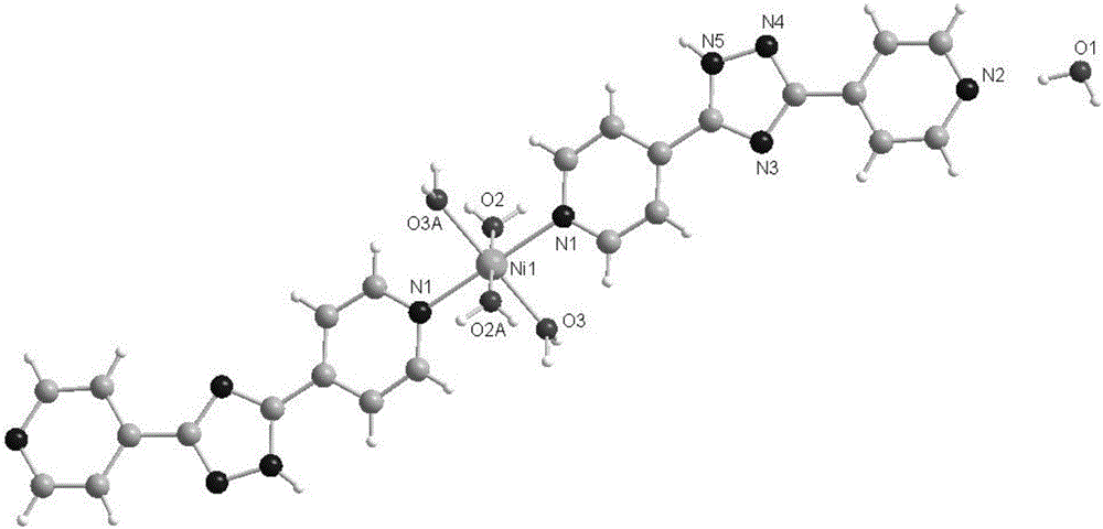 3,5‑bis(4‑吡啶)‑1,2,4‑三唑镍的配合物及制备方法和应用与制造工艺