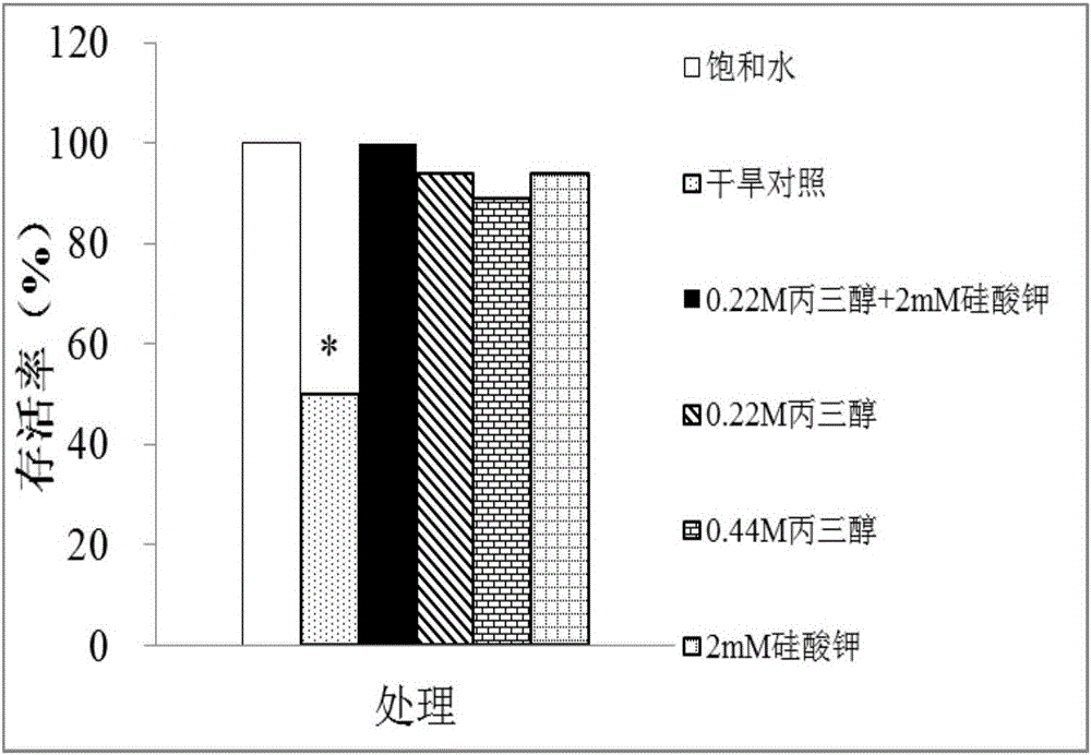 一种提高降香黄檀抗旱性的方法和生长调节剂及其应用与制造工艺