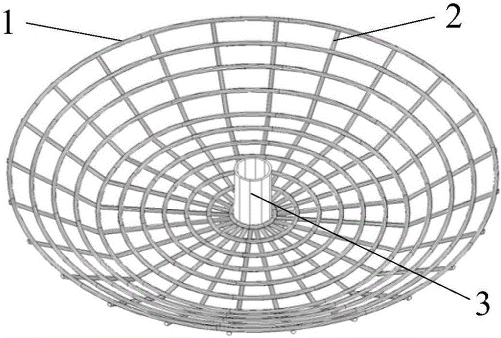有桶形基础及三个伞状托盘的网箱锚固基础及其施工方法与制造工艺