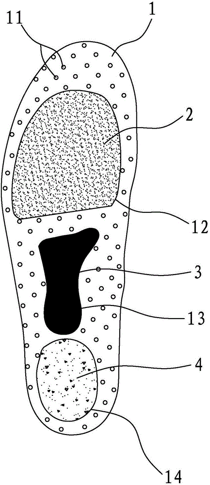 一种具有吸湿减震防扭伤功能的鞋垫的制造方法与工艺