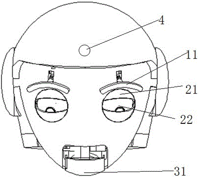 一种仿人面部表情的机器人的制造方法与工艺