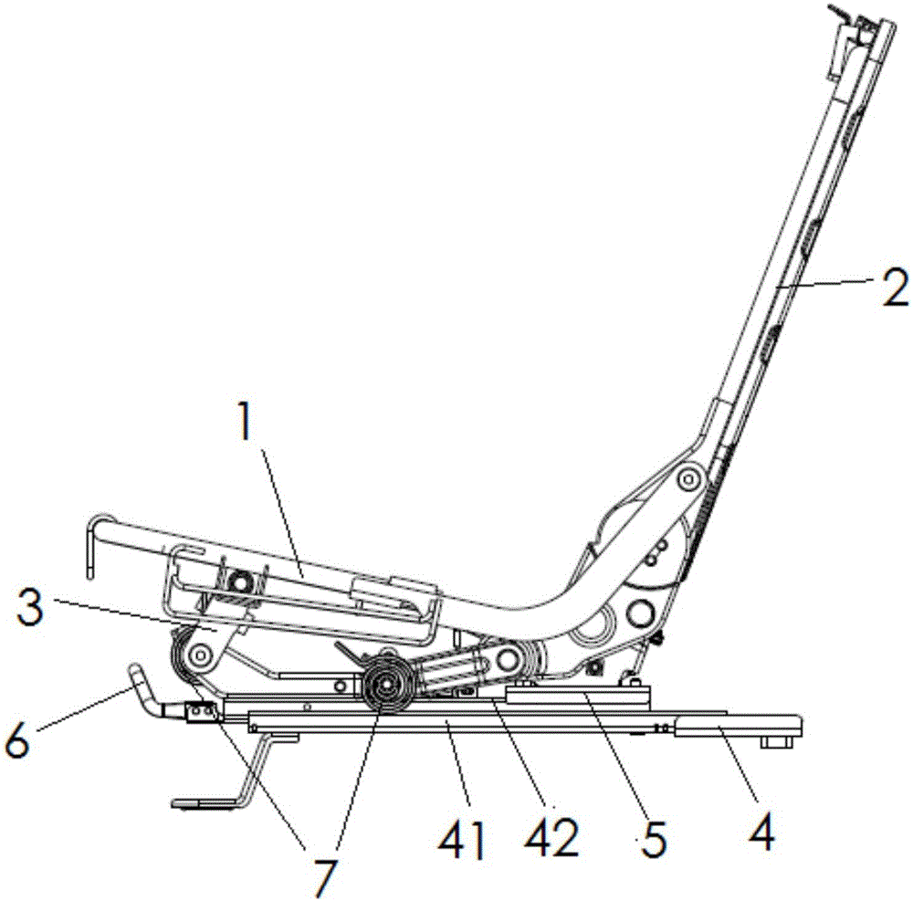一种汽车座椅前倾折叠调节装置的制造方法