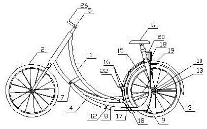 一种自行车的制造方法与工艺