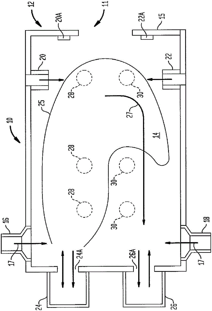 氧化燃料燃燒器在玻璃熔爐中的循環(huán)化學(xué)計(jì)量變化的制造方法與工藝