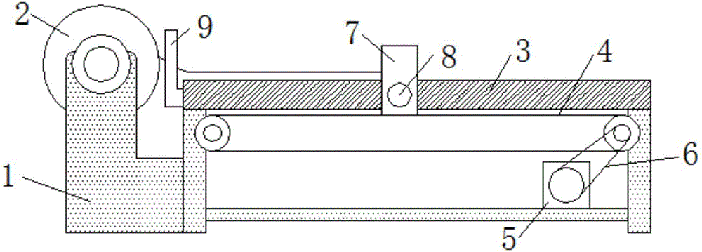 一種濾布加工用自動(dòng)裁布機(jī)的制造方法與工藝