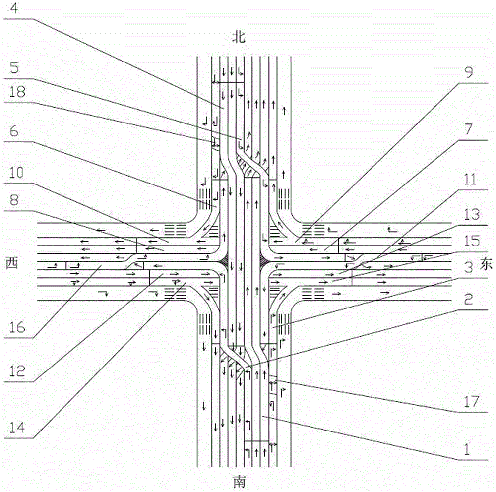 X型互通立交桥的制造方法与工艺