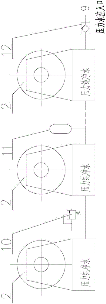 閘門用限載定輪裝置的制造方法