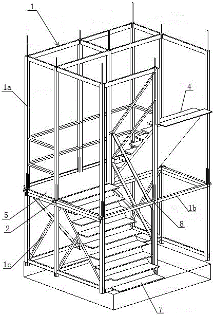 装配式建筑电梯井工具式竖向交通楼梯的制造方法与工艺
