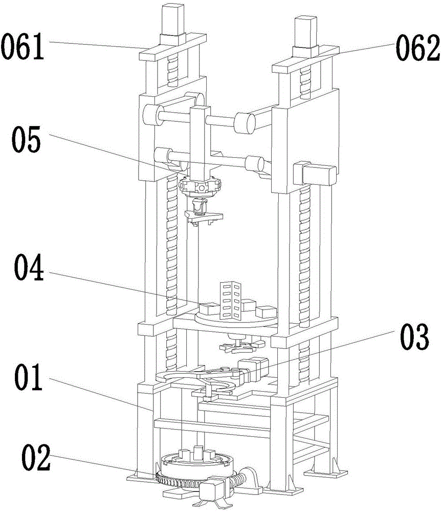 一种立式液压支架立柱拆装装置的制造方法