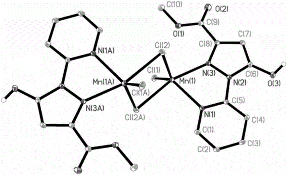 配合物[Mn2(HL1)2(μ2?Cl)2(Cl)2]及制备抗癌药物应用的制造方法与工艺