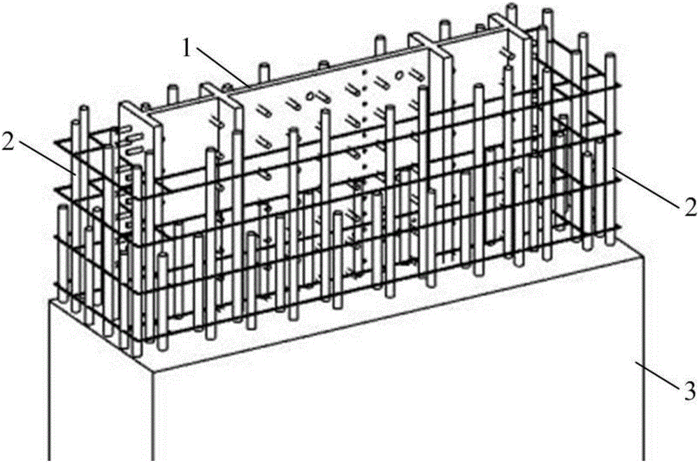 整体预制的单层钢板‑混凝土组合剪力墙及其拼装方法与制造工艺