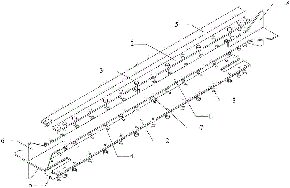 一种侧面可检视的全钢装配式屈曲约束支撑的制造方法与工艺