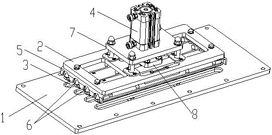 軌道車(chē)輛廢排單元出風(fēng)口的密封結(jié)構(gòu)的制造方法與工藝