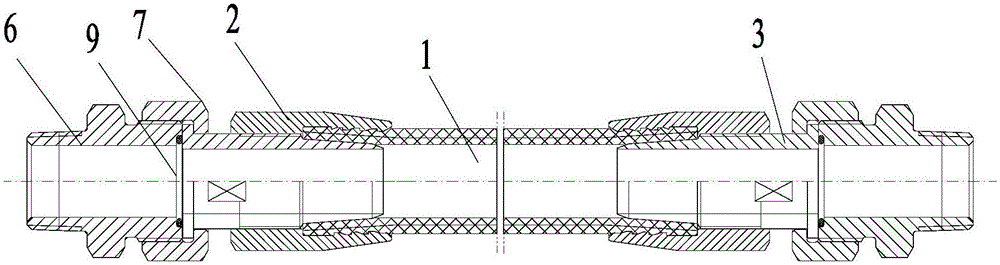 一种长度可调式橡胶软管连接单元的制造方法与工艺