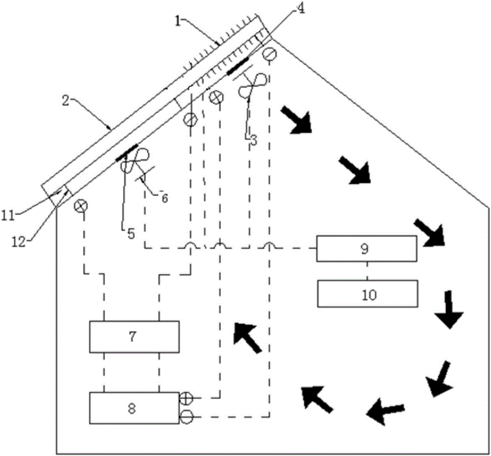 一种屋顶光伏/半导体温度调节系统的制造方法与工艺