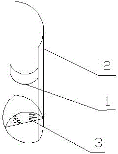 带弧形体弹性支撑装置的制造方法
