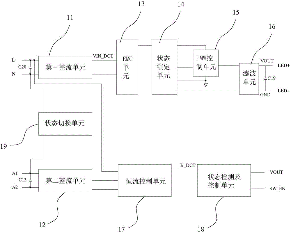 智能全兼容LED驅(qū)動電源電路的制造方法與工藝