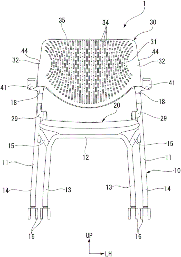 椅子的靠背及椅子的制造方法与工艺