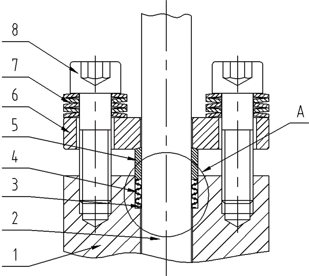 一种阀杆金属C型圈密封结构的制造方法与工艺