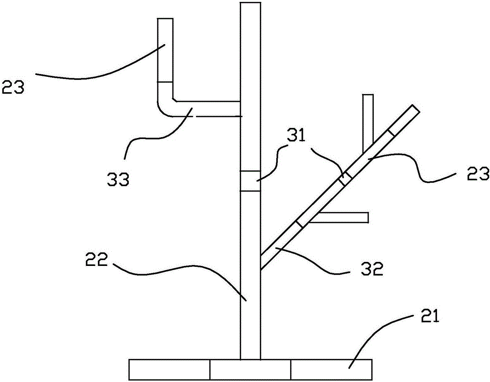 一種基于連接組件的裝飾燈樹(shù)樹(shù)干搭建方法與制造工藝