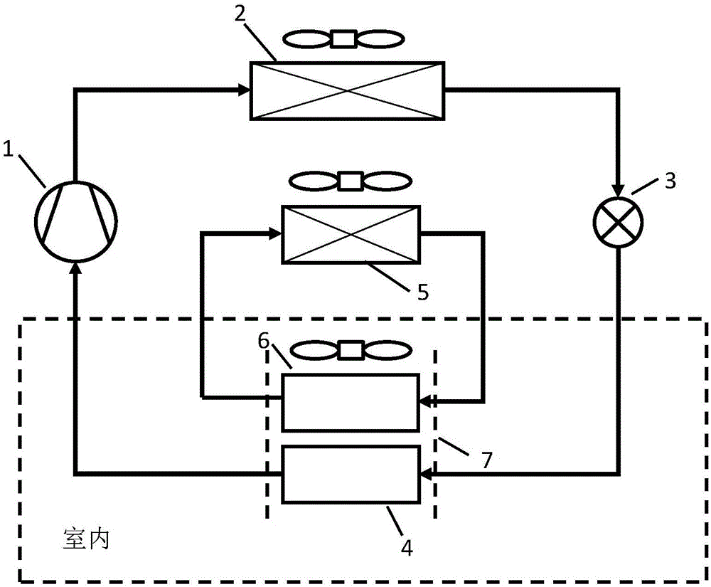 一种一体化自然冷却机房空调系统的制造方法与工艺