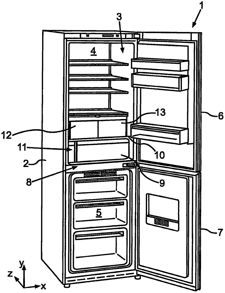 用于運(yùn)行具有以不同節(jié)拍的通風(fēng)機(jī)和霧化單元的加濕裝置的方法以及家用制冷器具與制造工藝