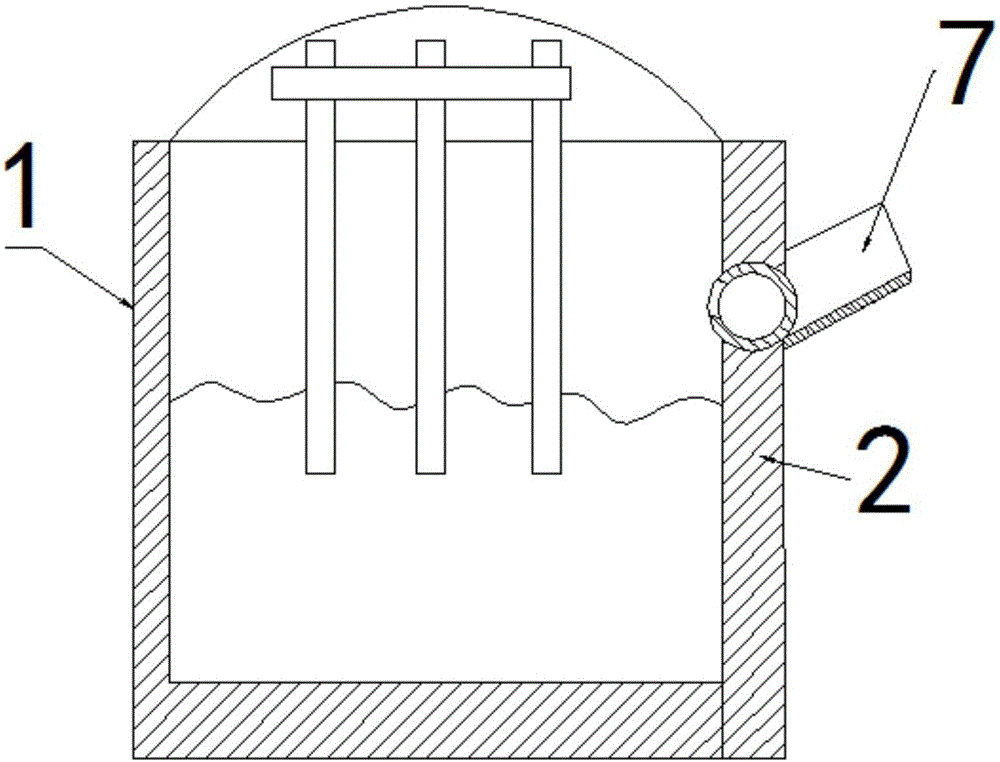 一种带填料装置的电弧炉的制造方法
