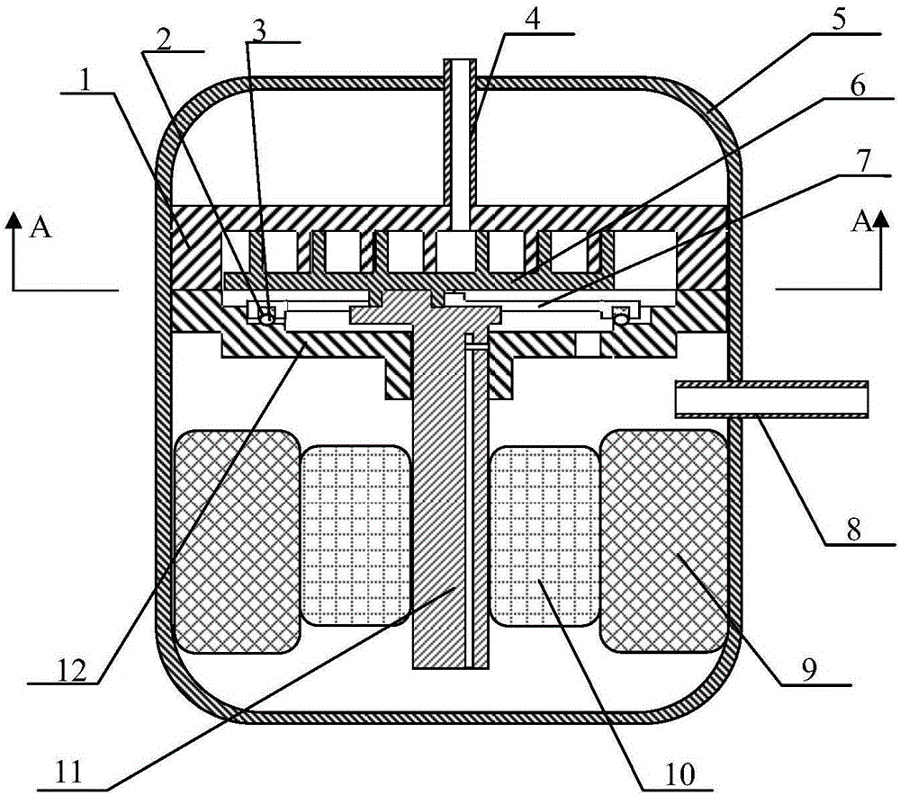 带轴向柔动十字联接环的涡旋式压缩机的制造方法与工艺