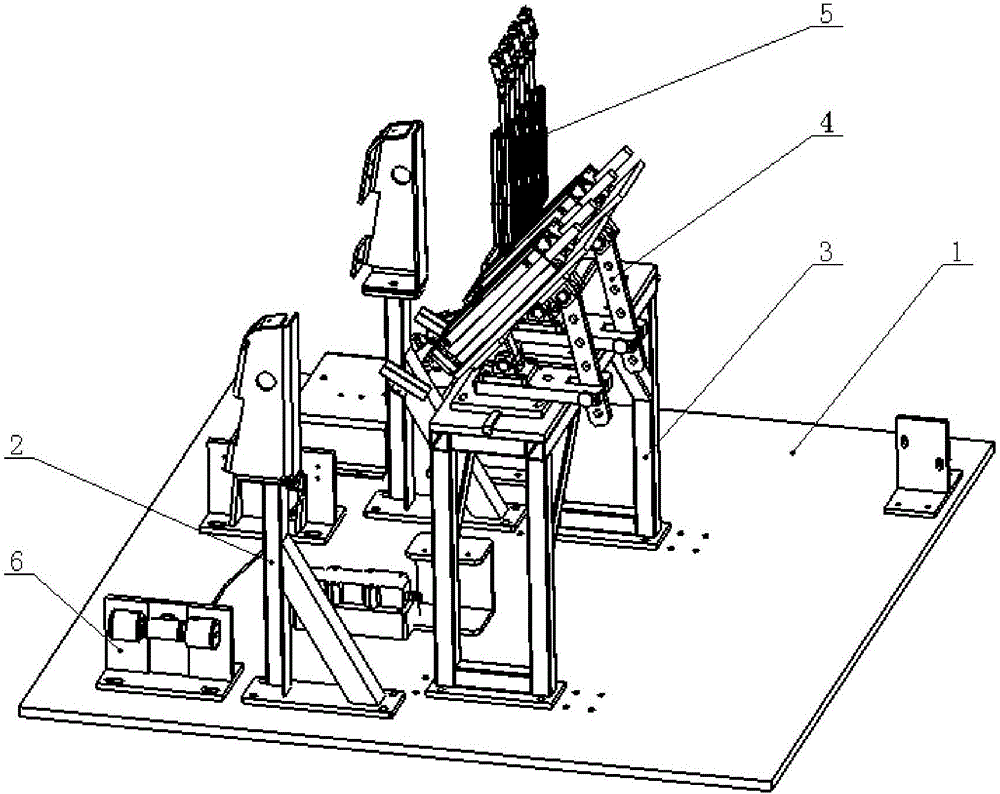 一种叉车操控系统的试验台架的制造方法与工艺