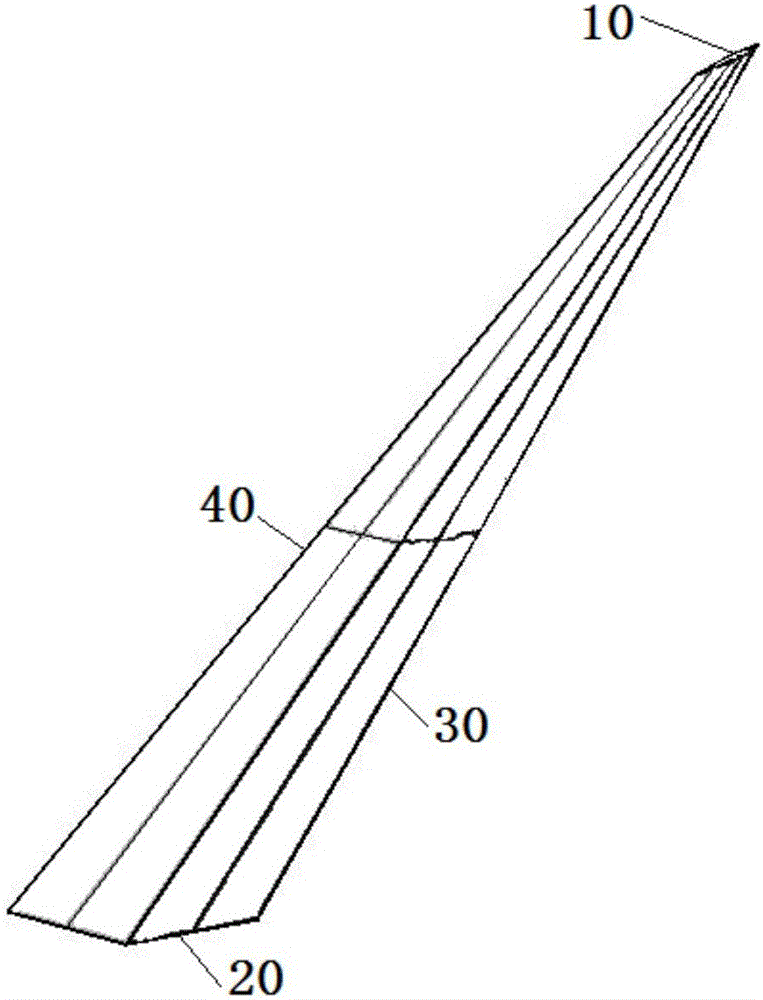 一种具有筝形横截面的低RCS金属支架的制造方法与工艺