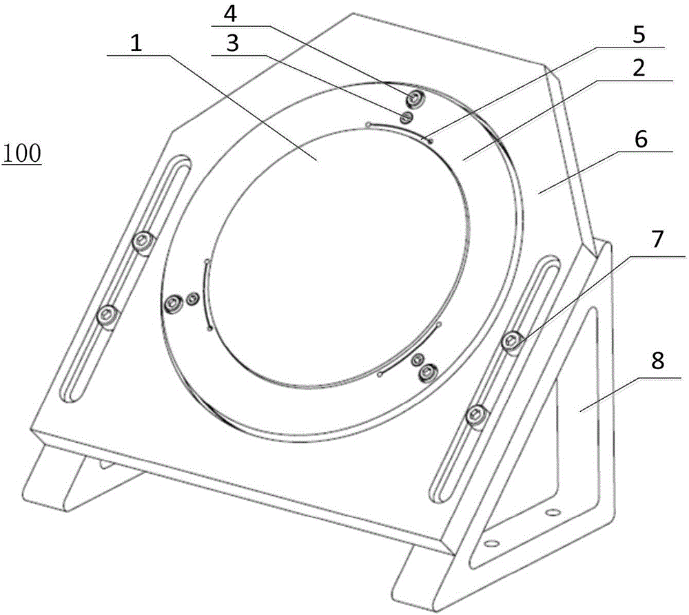 一种用于反射镜光学元件的角度调整装置的制造方法
