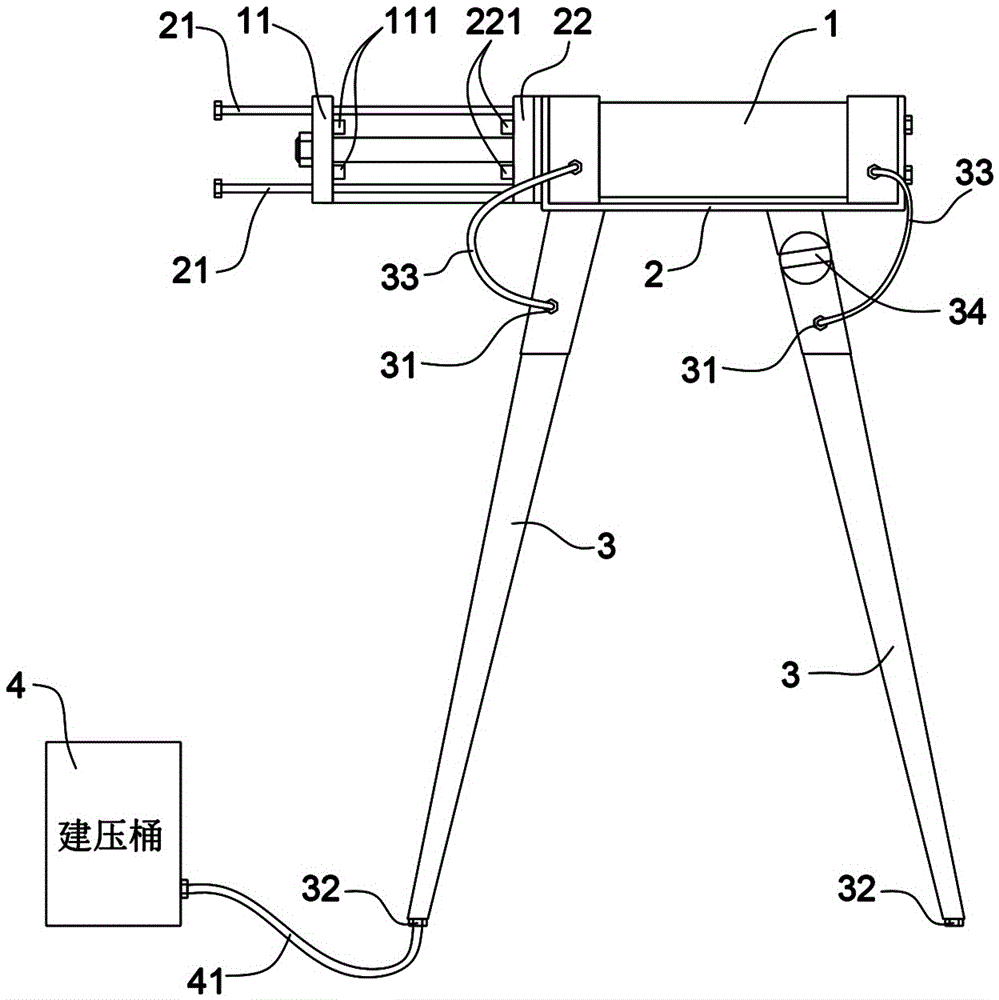 单臂伸缩钳夹式隔离开关辅助分闸装置的制造方法