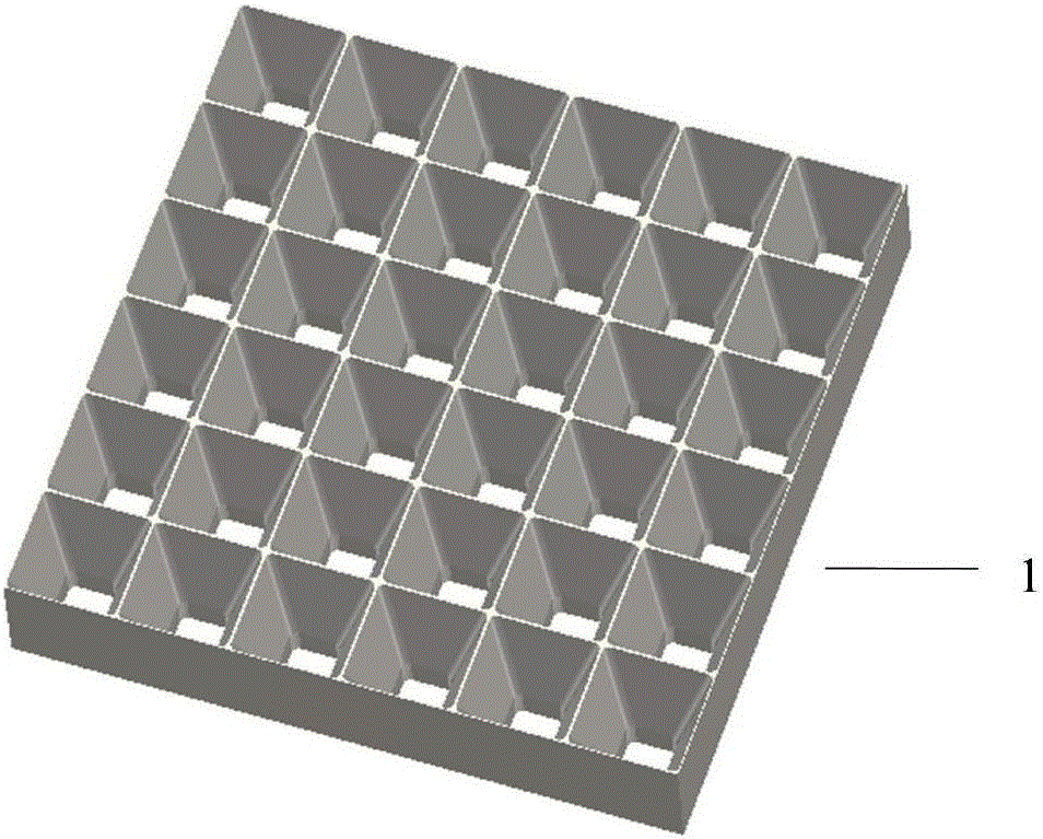 一种基于超材料技术的低栅瓣平板阵列天线的制造方法与工艺