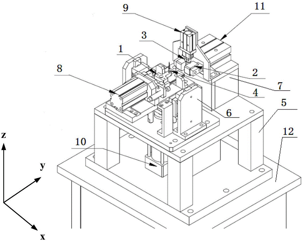 一种两瓣槽插孔的气动收口装置的制造方法