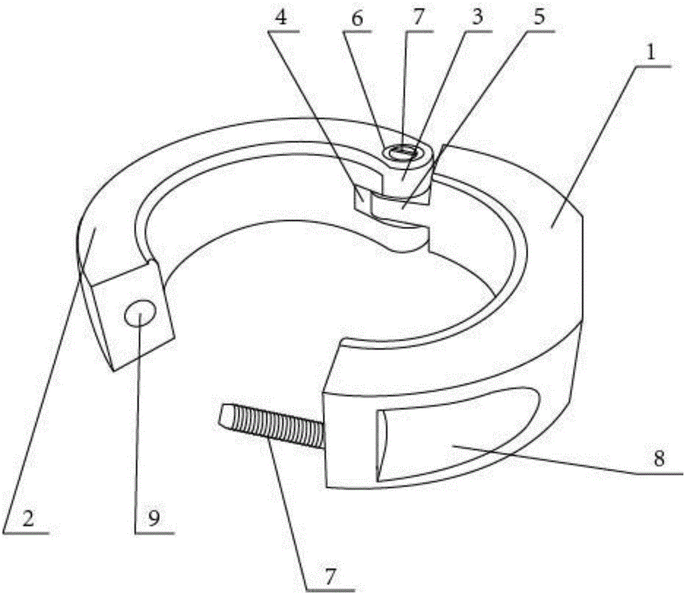 一种能开合的线缆卡环的制造方法与工艺