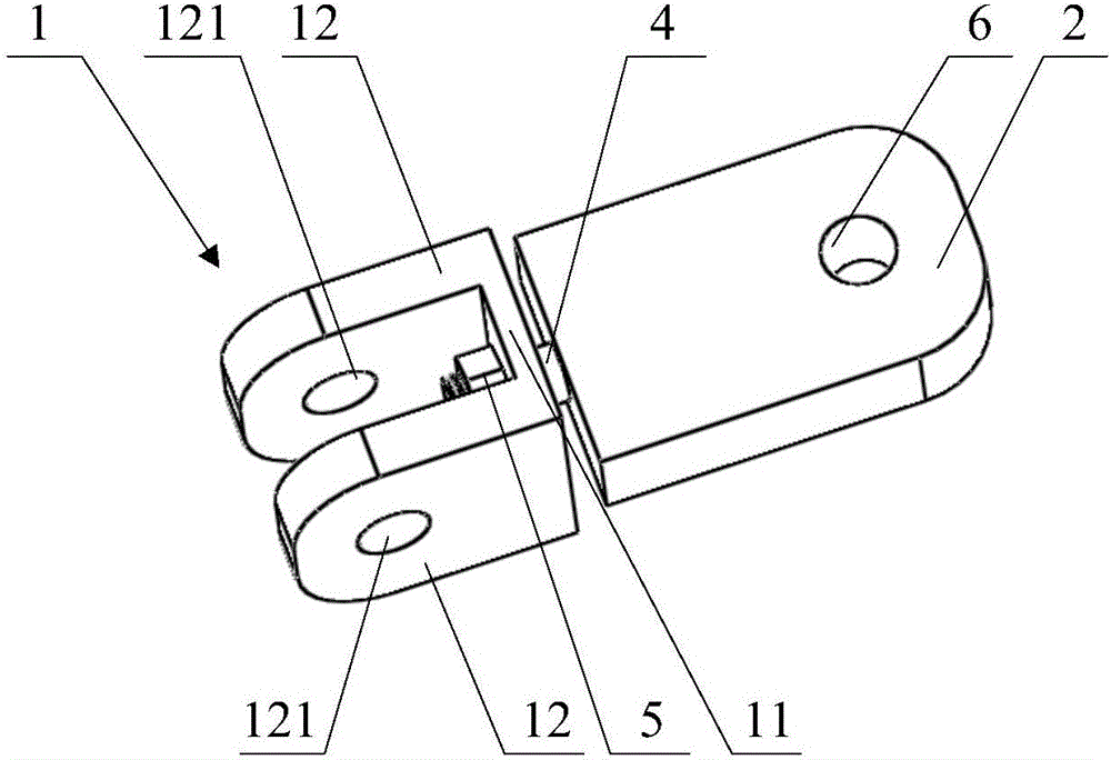 构架间软母线挂点旋转连接装置的制造方法