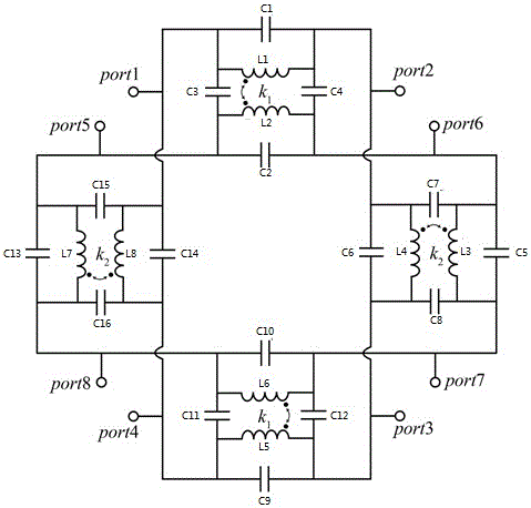 基于变压器的差分耦合电路及介质集成悬置线差分耦合器的制造方法与工艺