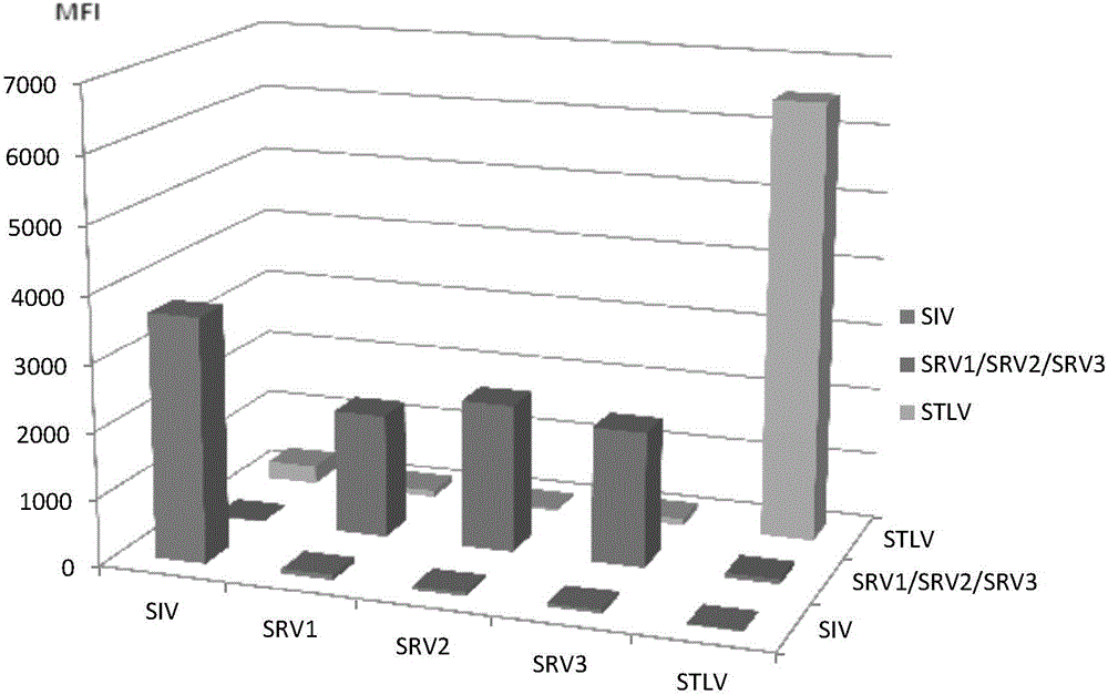 一種可同時(shí)檢測(cè)并區(qū)分SIV、SRV、STLV的檢測(cè)引物組及方法與制造工藝