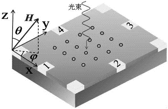 一种点阵式磁光电器件及其制备方法与流程