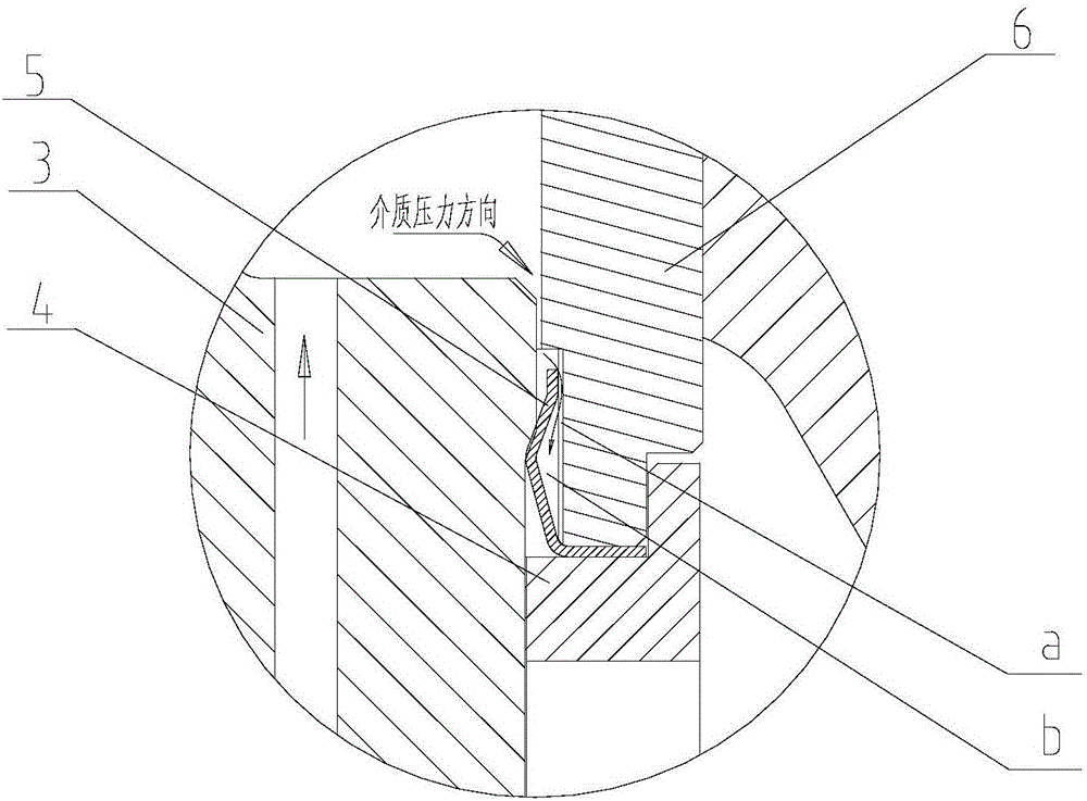 一种平衡式调节阀弹性密封结构的制作方法