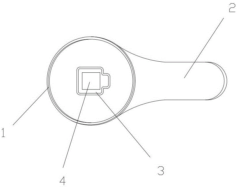 一种新型水龙头把手的制作方法