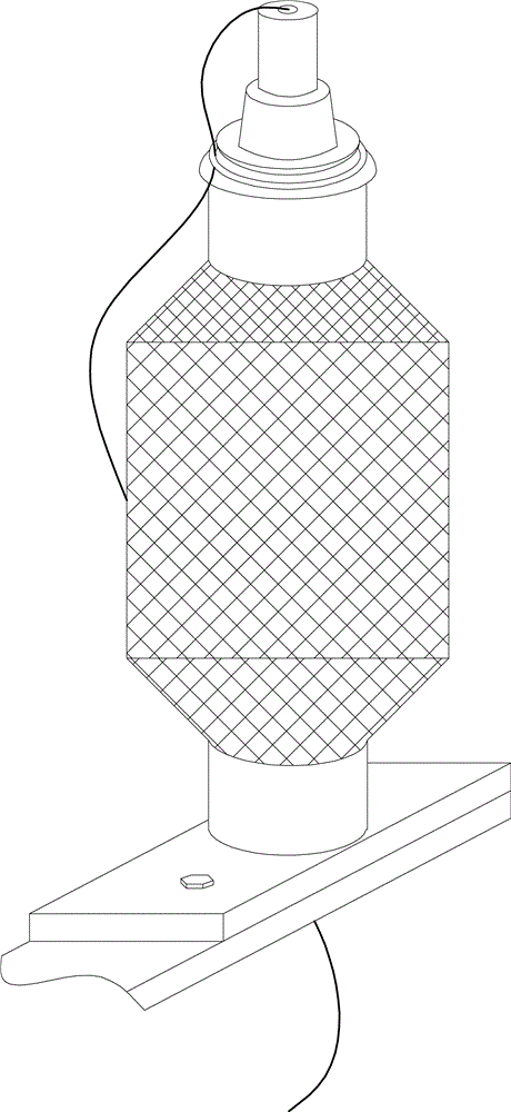 一种复合纺纱用长丝退绕帽的制作方法