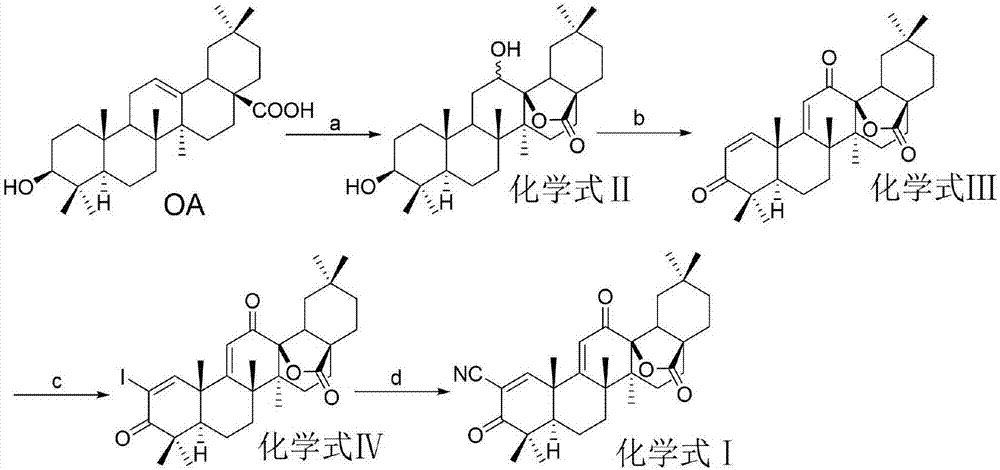 一种改进的Bardoxolone内酯衍生物合成工艺的制作方法