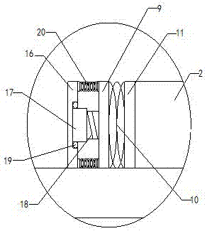 一种生物化肥生产用颗粒原料粉碎装置的制作方法