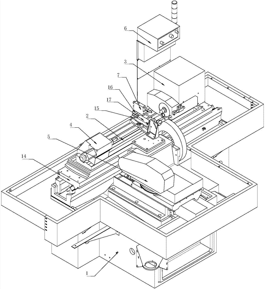 外圆磨床结构图图片